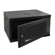 Pylon battery Wall Mounting Cabinet - Black,  2 X Pylontech US2000B - 550mmW × 550mmD x 325mmH - 6U
